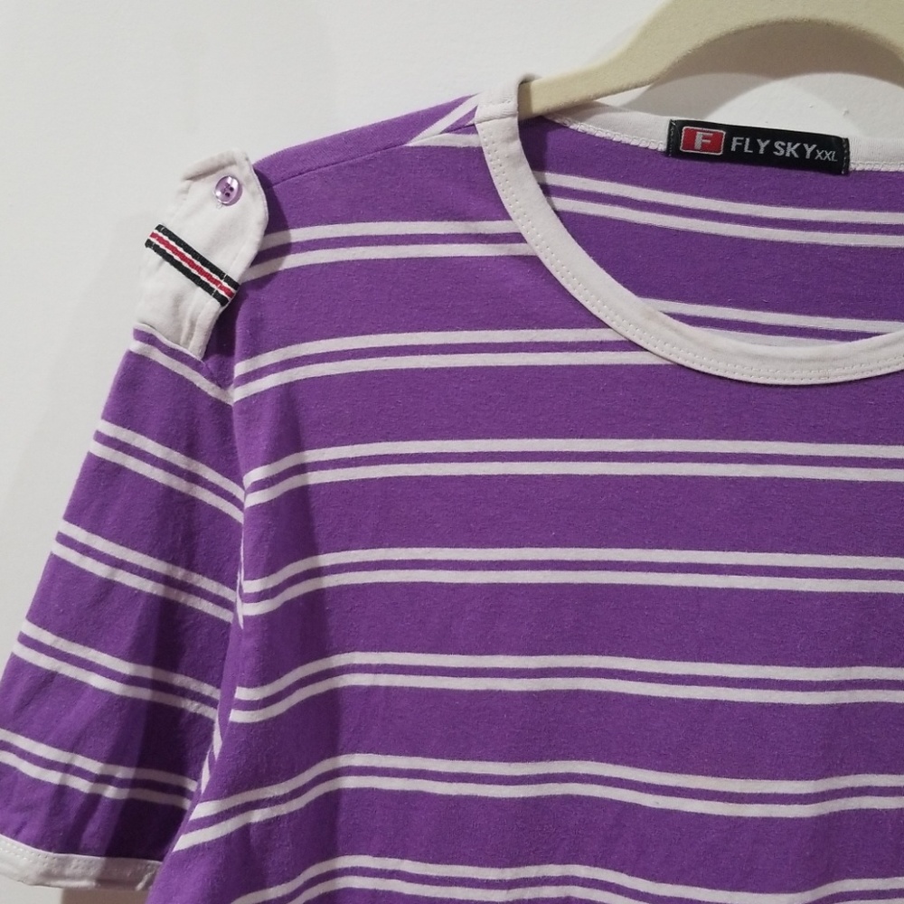 Fly Sky striped tshirt